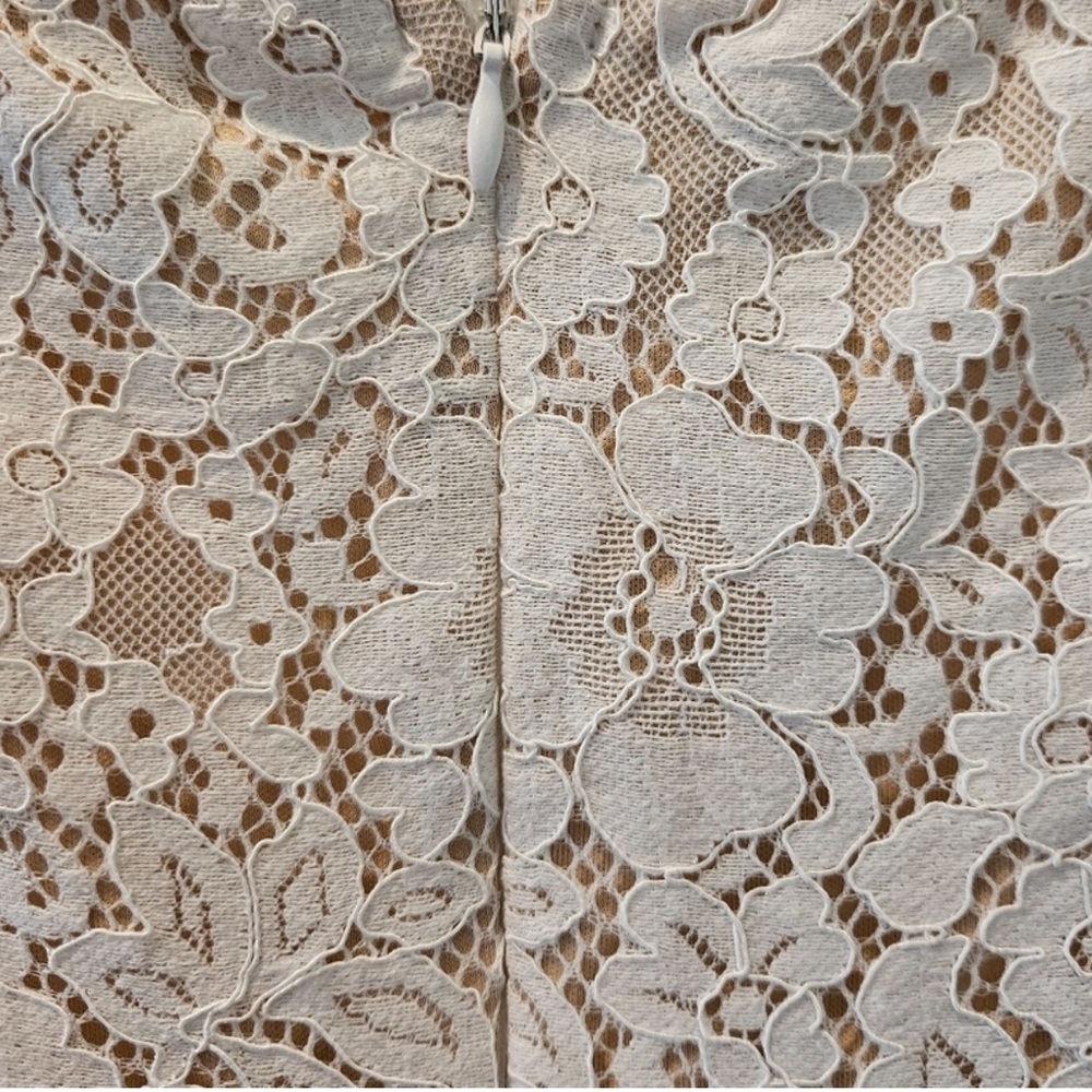 Lulus XS beautiful cream colored lace dress NWT - Picture 12 of 13